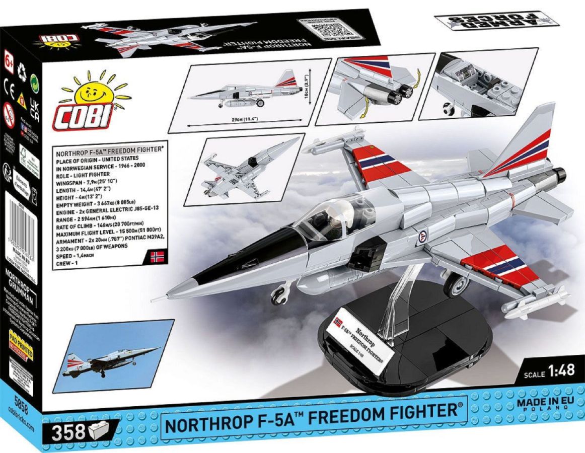 Armed Forces - Northrop F-5A Freedom Fighter (358 Piece Kit)