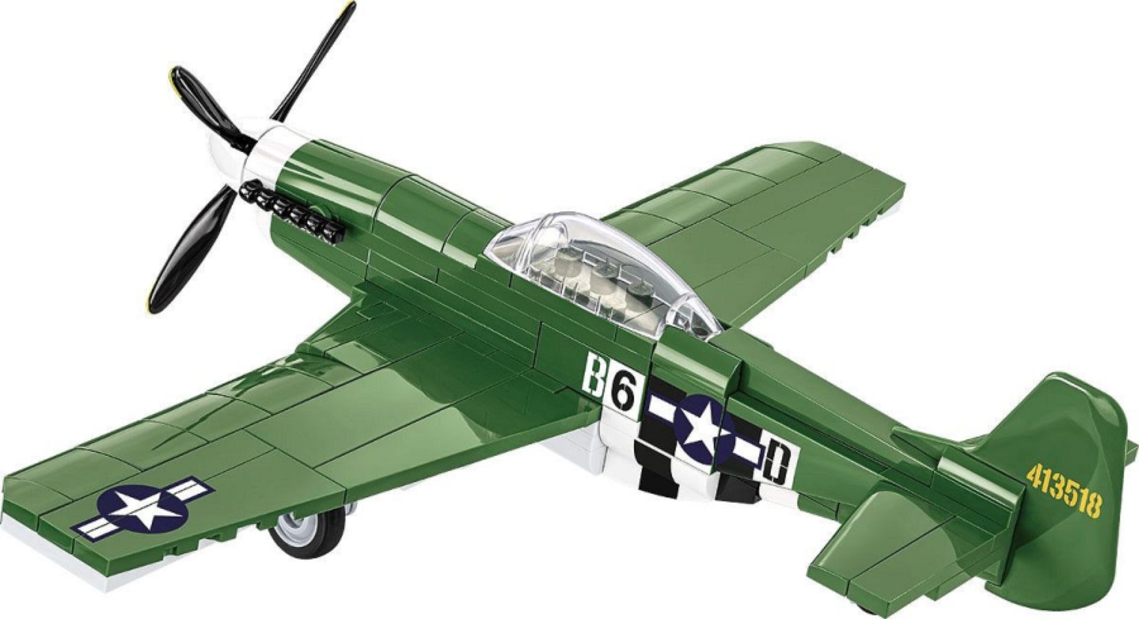 World War 2 - P-51 Mustang (150 Piece Kit)