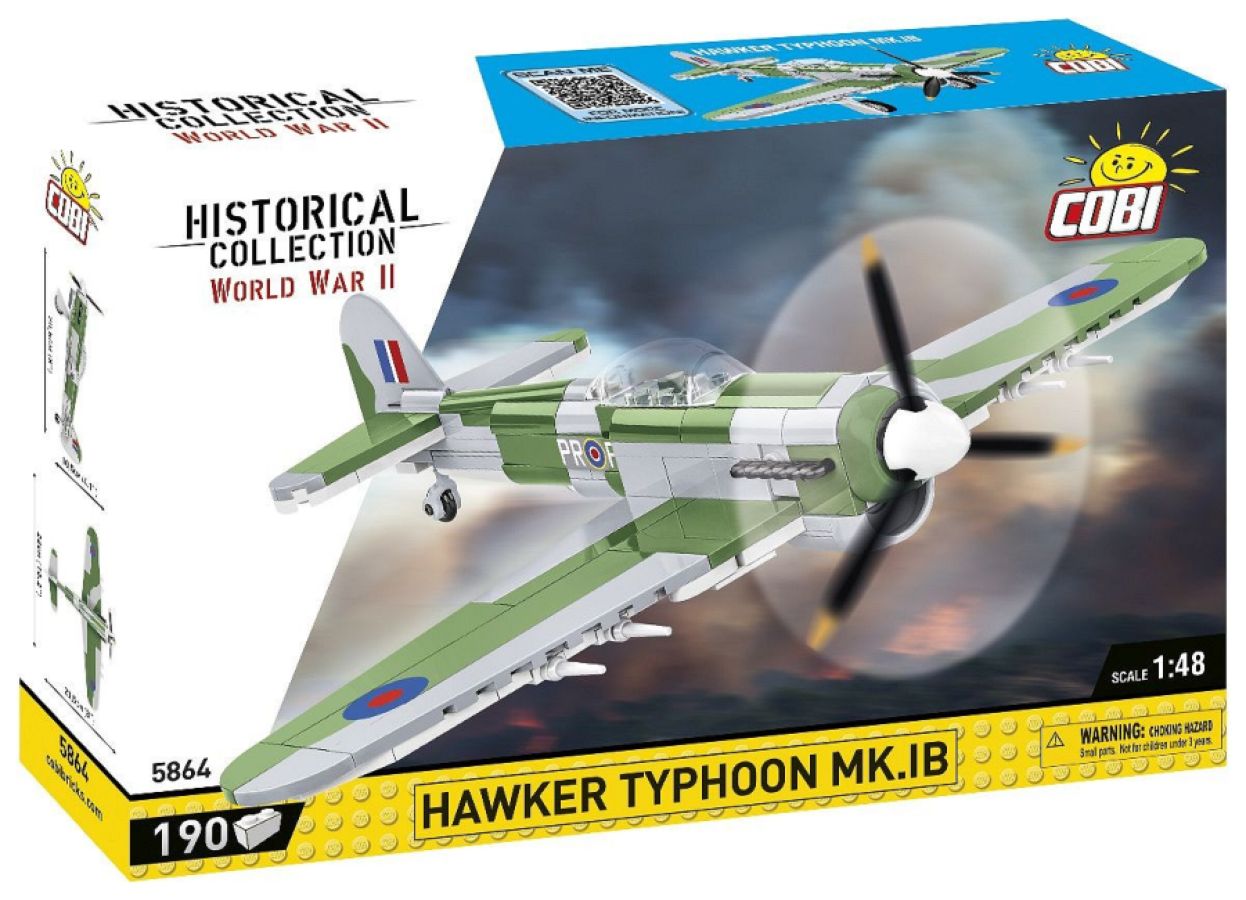 World War 2 - Hawker Typhoon Mk.1B (190 Piece Kit)