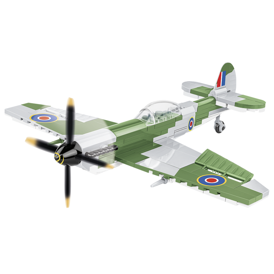 World War 2 - Spitfire Mk. XVI Bubbletop (152 Piece Kit)