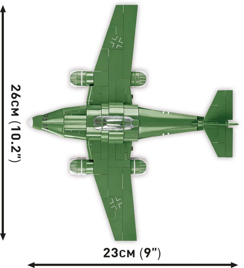 World War 2 - Messerschmitt Me262 (250 Piece Kit)