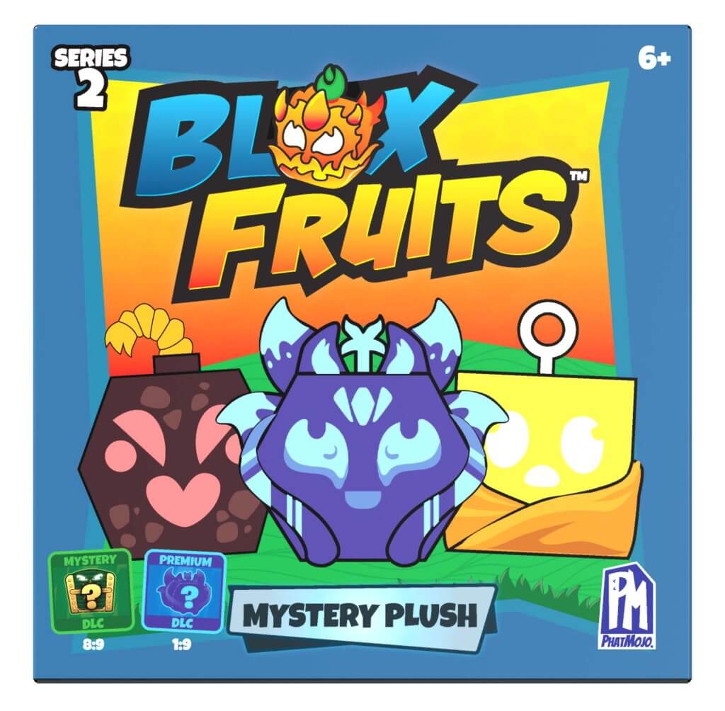 BLOX FRUITS 4" Collectible Blind Box Plush Series 2