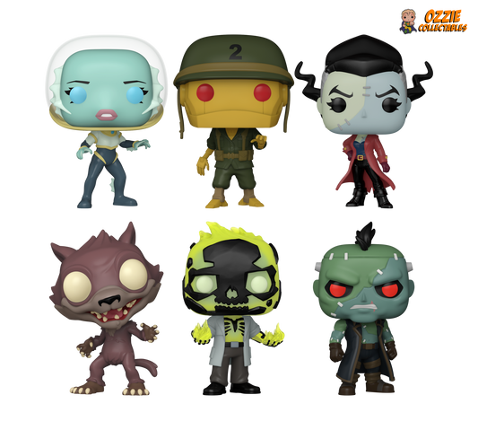 Creature Commandos Bundle - 6 POP! Vinyls