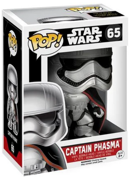 Star Wars - Captain Phasma (Black) Pop! Vinyl #65