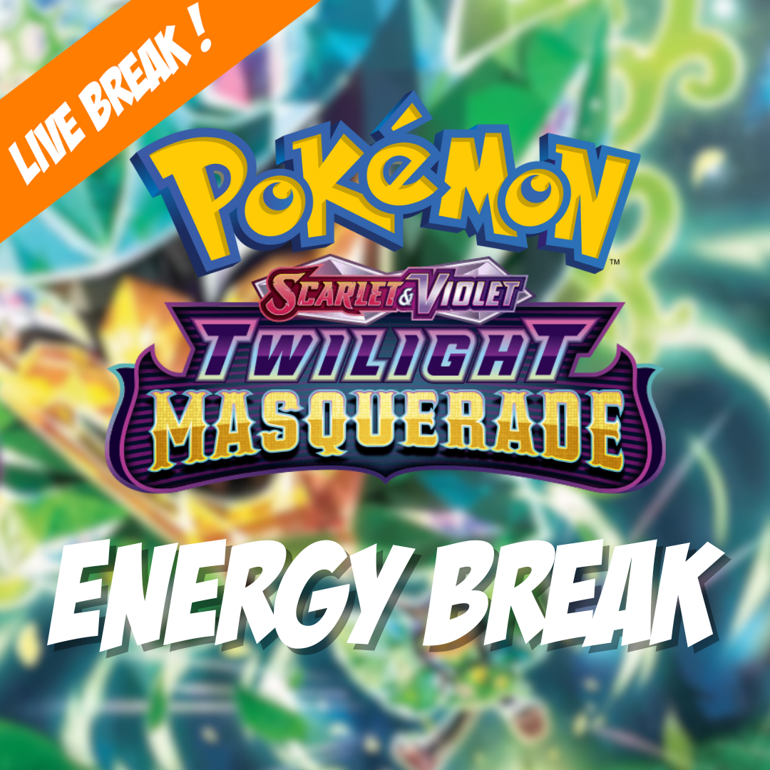 [ Live Break ] Pokemon Twilight Masquerade Energy Break