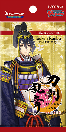 [Vanguard] D-TB04 Touken Ranbu ONLINE 2023 Title Booster Pack