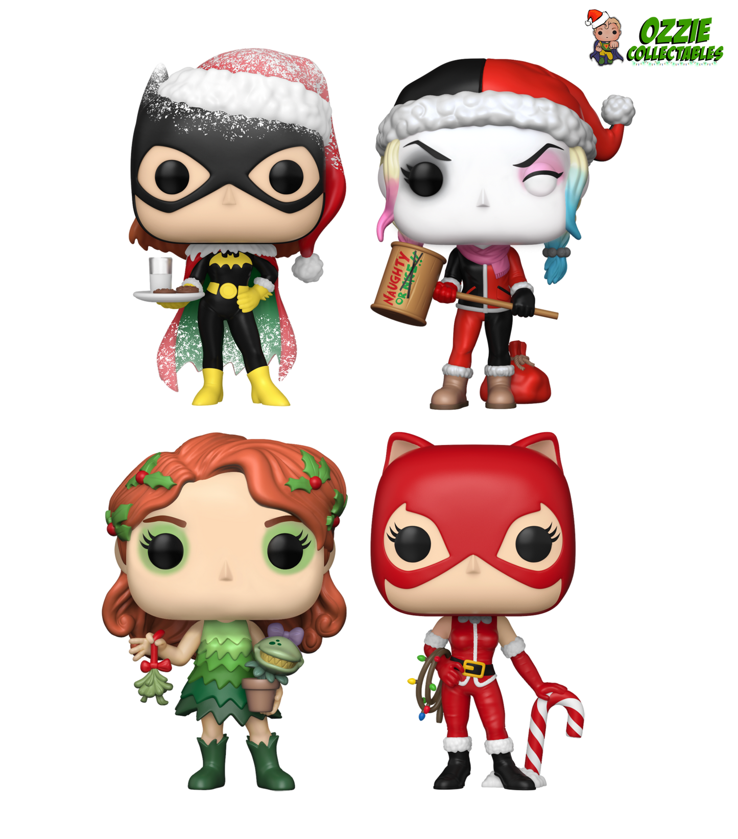 DC Comics Holiday 2024 Bundle - 4 POP! Vinyls