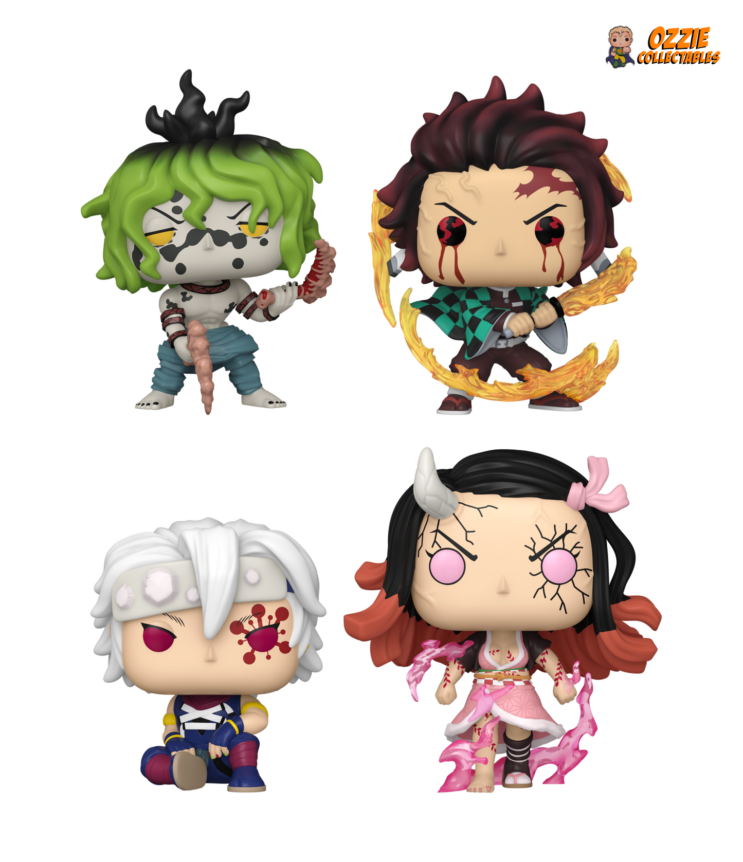 Demon Slayer 2024 Bundle 2 - 4 Pop! Vinyls