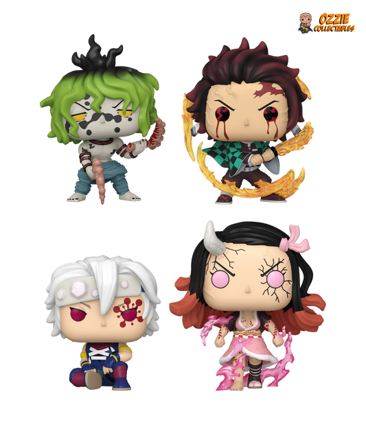 Demon Slayer 2024 Bundle 2 - 4 Pop! Vinyls