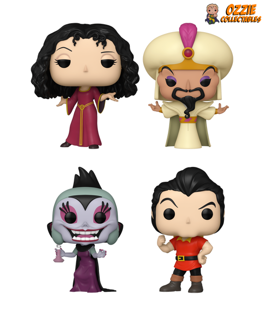 Disney: Villains 2024 Bundle - 4 POP! Vinyls