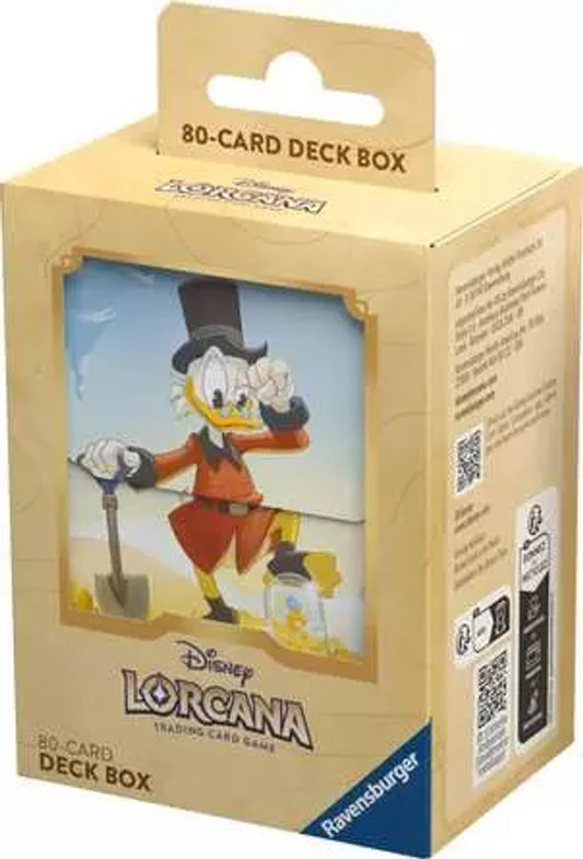 Disney Lorcana TCG - S3 Into the Inklands Deck Box - Scrooge McDuck