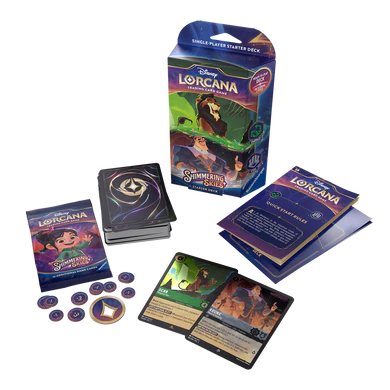 Disney Lorcana - Shimmering Skies Starter Deck - Amber Amethyst