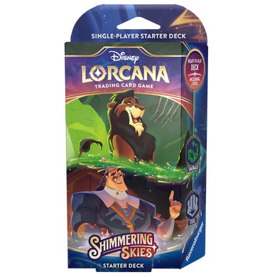 Disney Lorcana - Shimmering Skies Starter Deck - Amber Amethyst