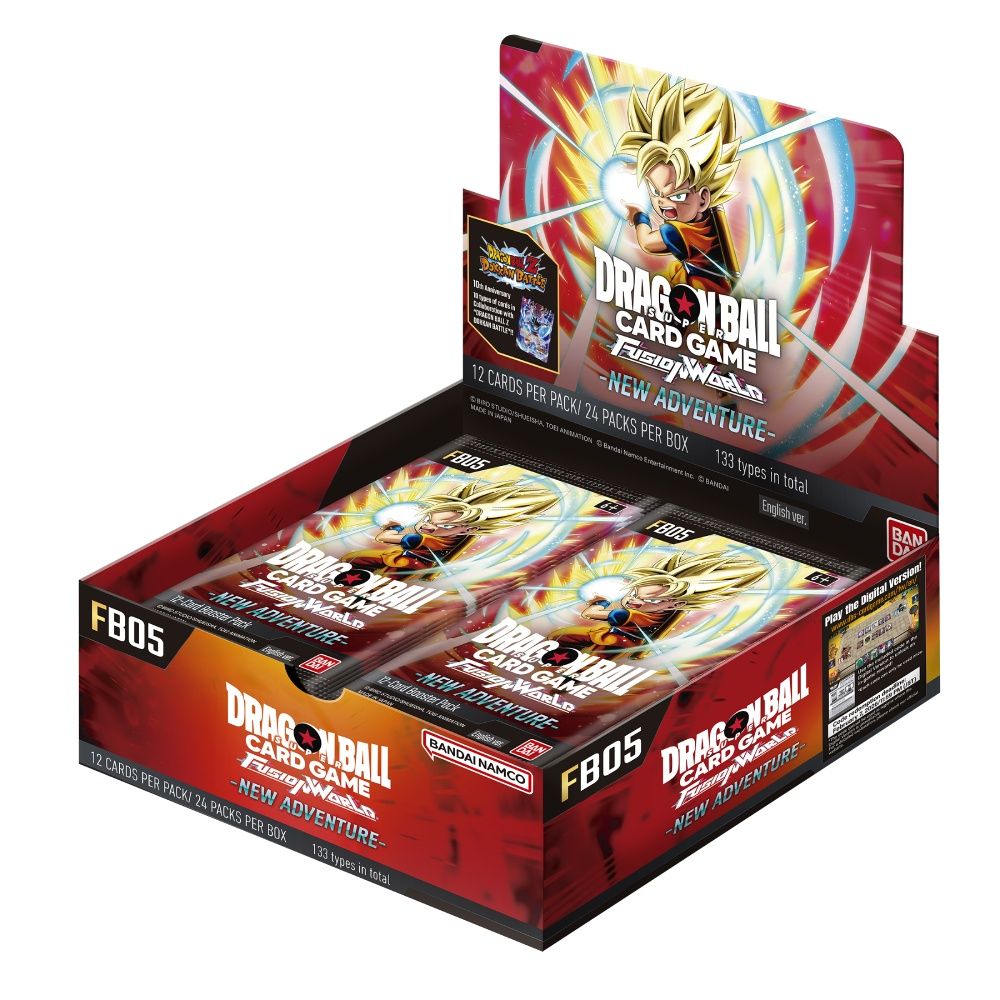 Dragon Ball Super Card Game: Fusion World – Booster Display: New Adventure [FB05]