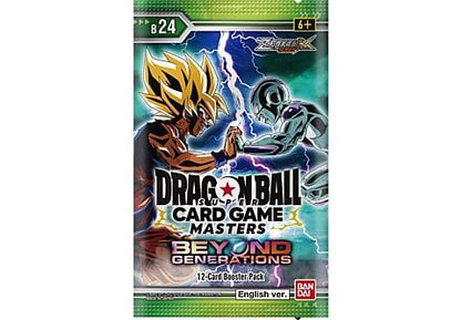 Dragon Ball Super Card Game Masters Zenkai Series EX Set 07 Beyond Generations Booster Pack [B24]