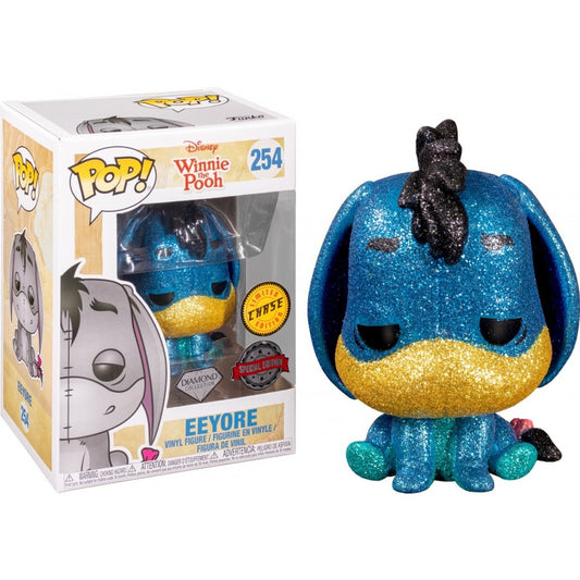 Winnie The Pooh -  Eeyore Diamond Glitter CHASE Pop! Vinyl #254