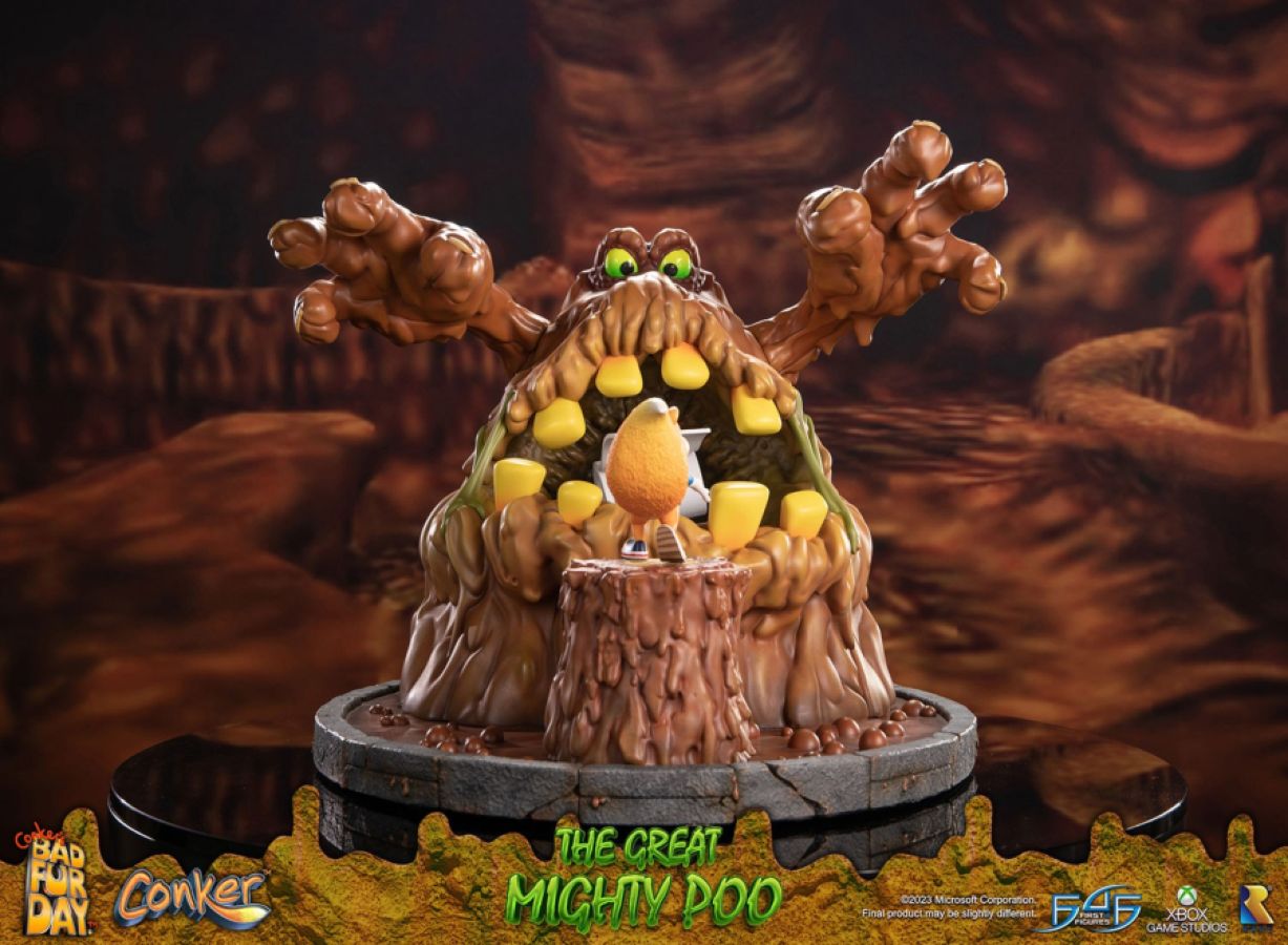 Conker's Bad Fur Day - The Great Mighty Poo Statue