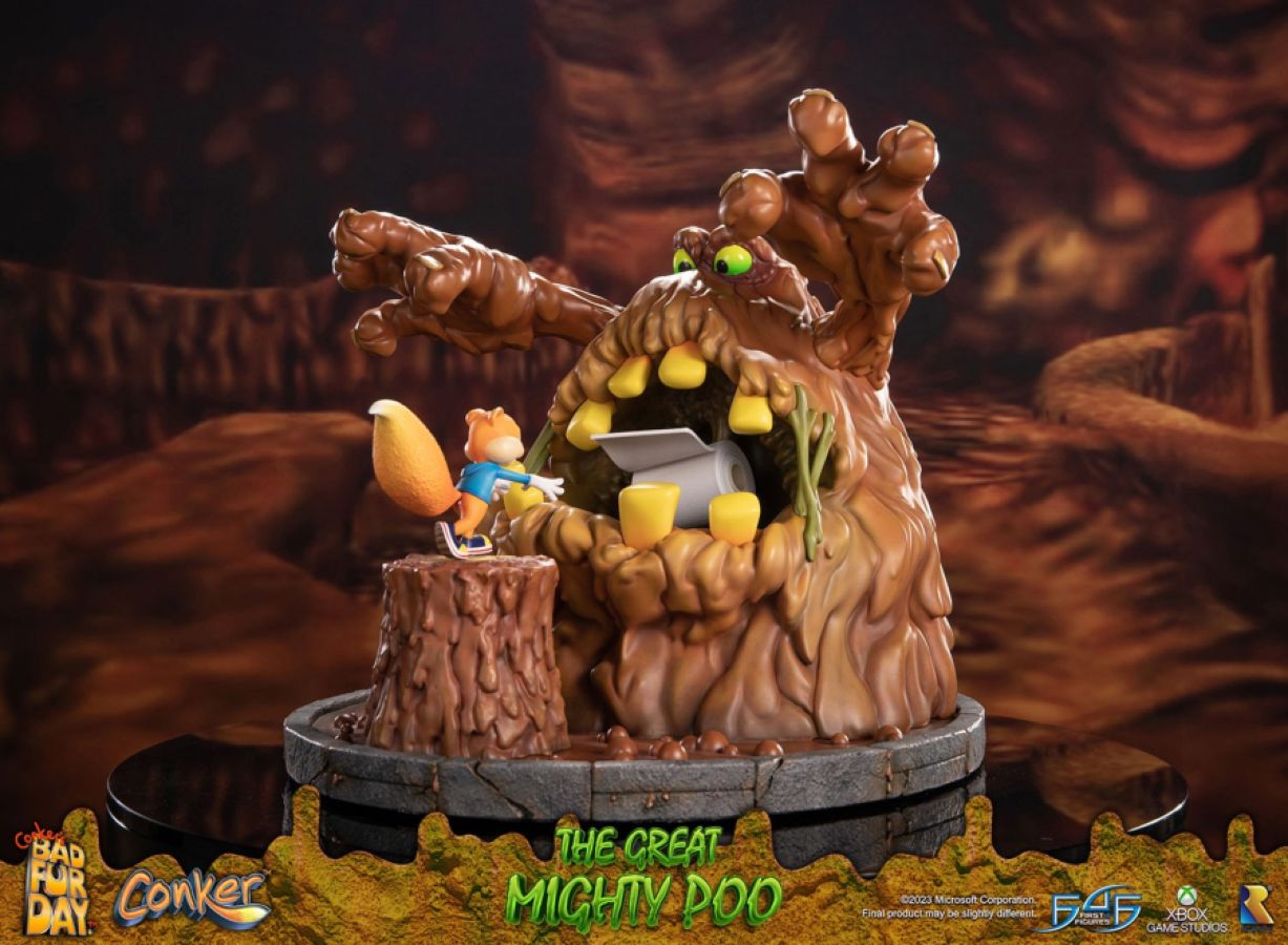 Conker's Bad Fur Day - The Great Mighty Poo Statue