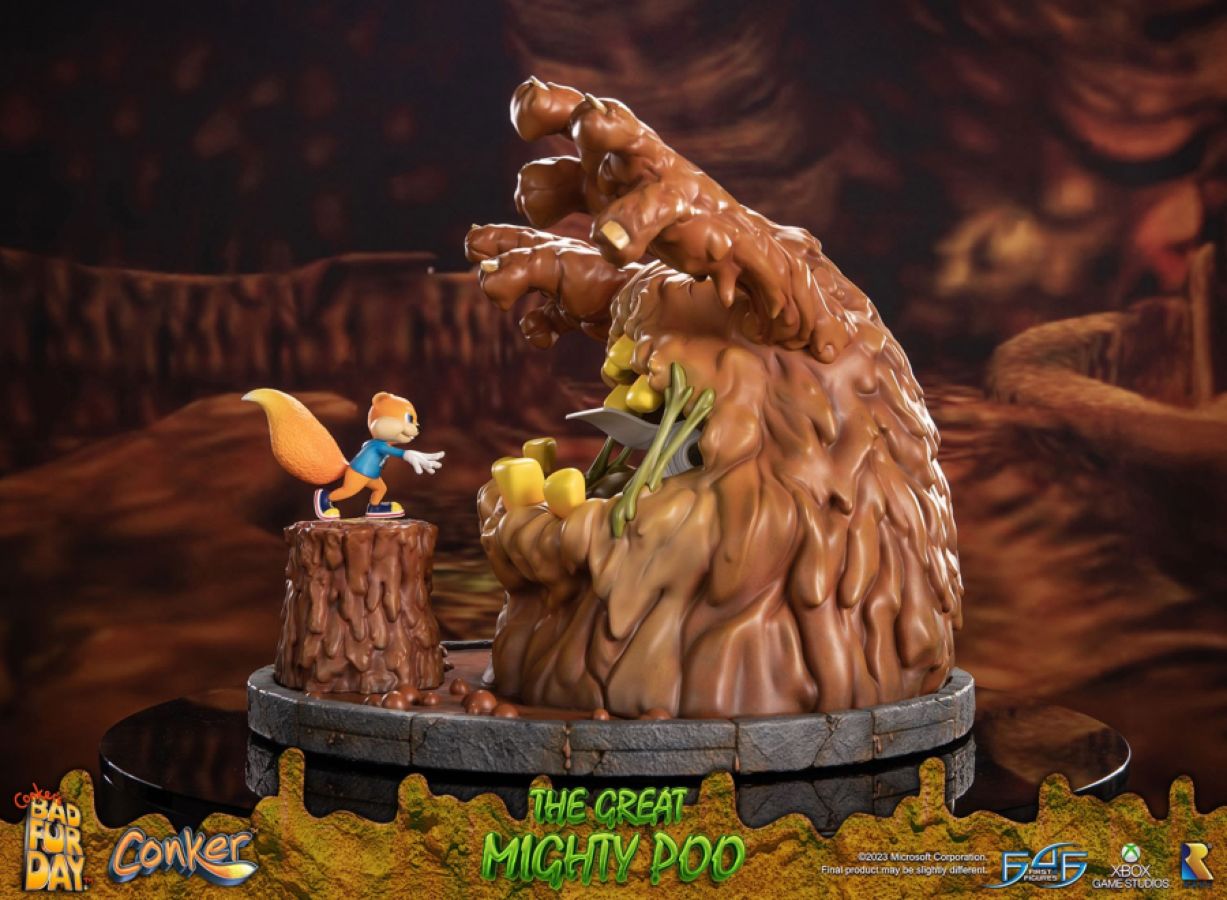 Conker's Bad Fur Day - The Great Mighty Poo Statue