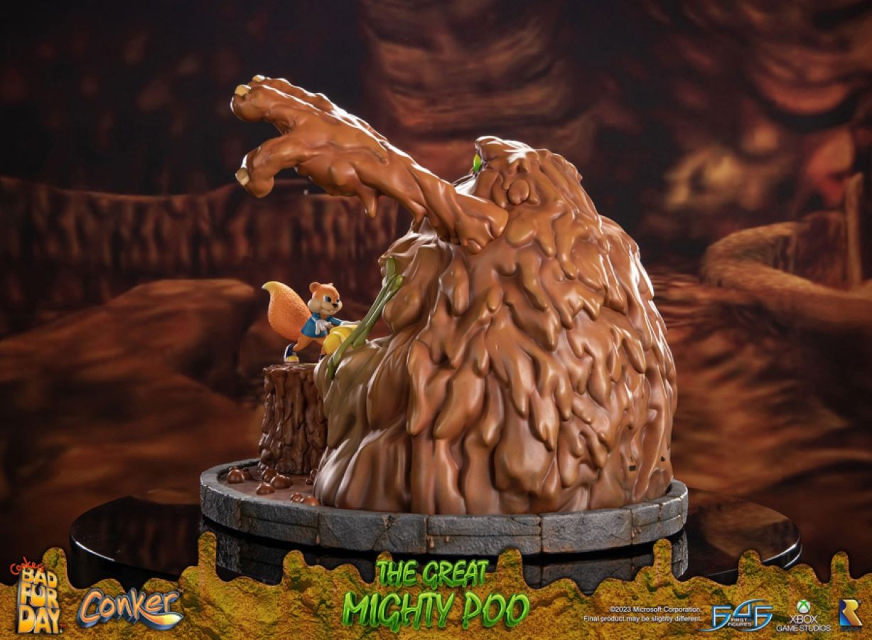 Conker's Bad Fur Day - The Great Mighty Poo Statue