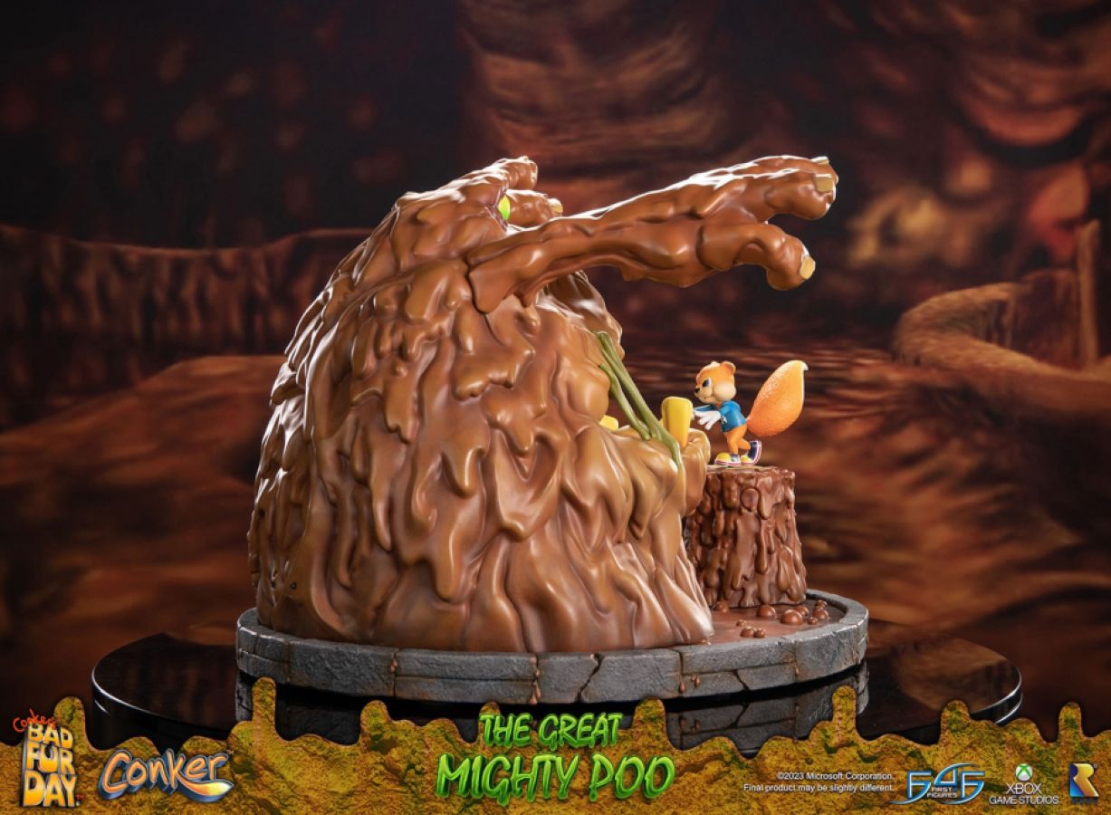 Conker's Bad Fur Day - The Great Mighty Poo Statue