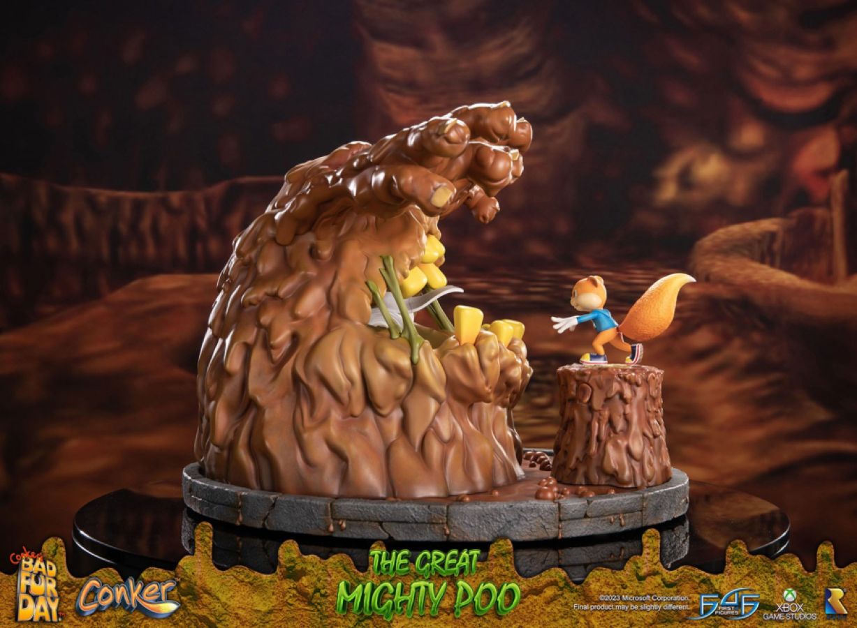 Conker's Bad Fur Day - The Great Mighty Poo Statue