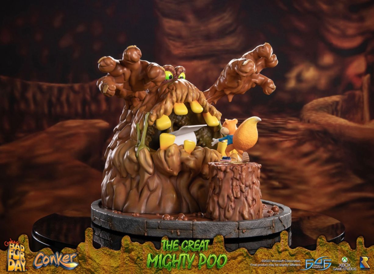 Conker's Bad Fur Day - The Great Mighty Poo Statue