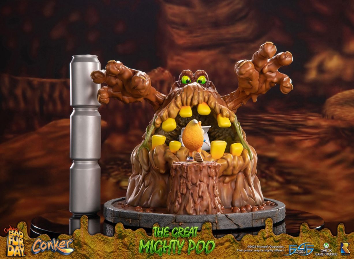 Conker's Bad Fur Day - The Great Mighty Poo Statue