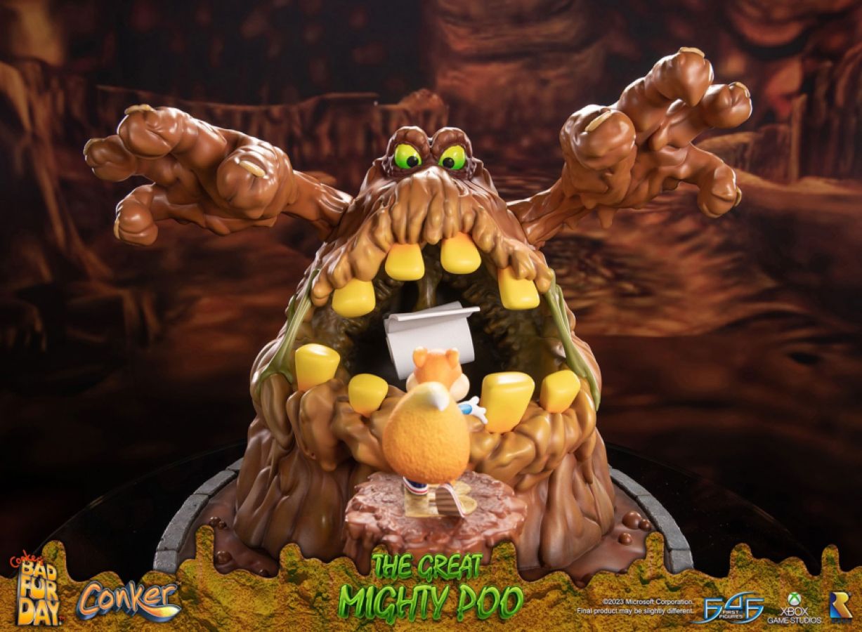 Conker's Bad Fur Day - The Great Mighty Poo Statue