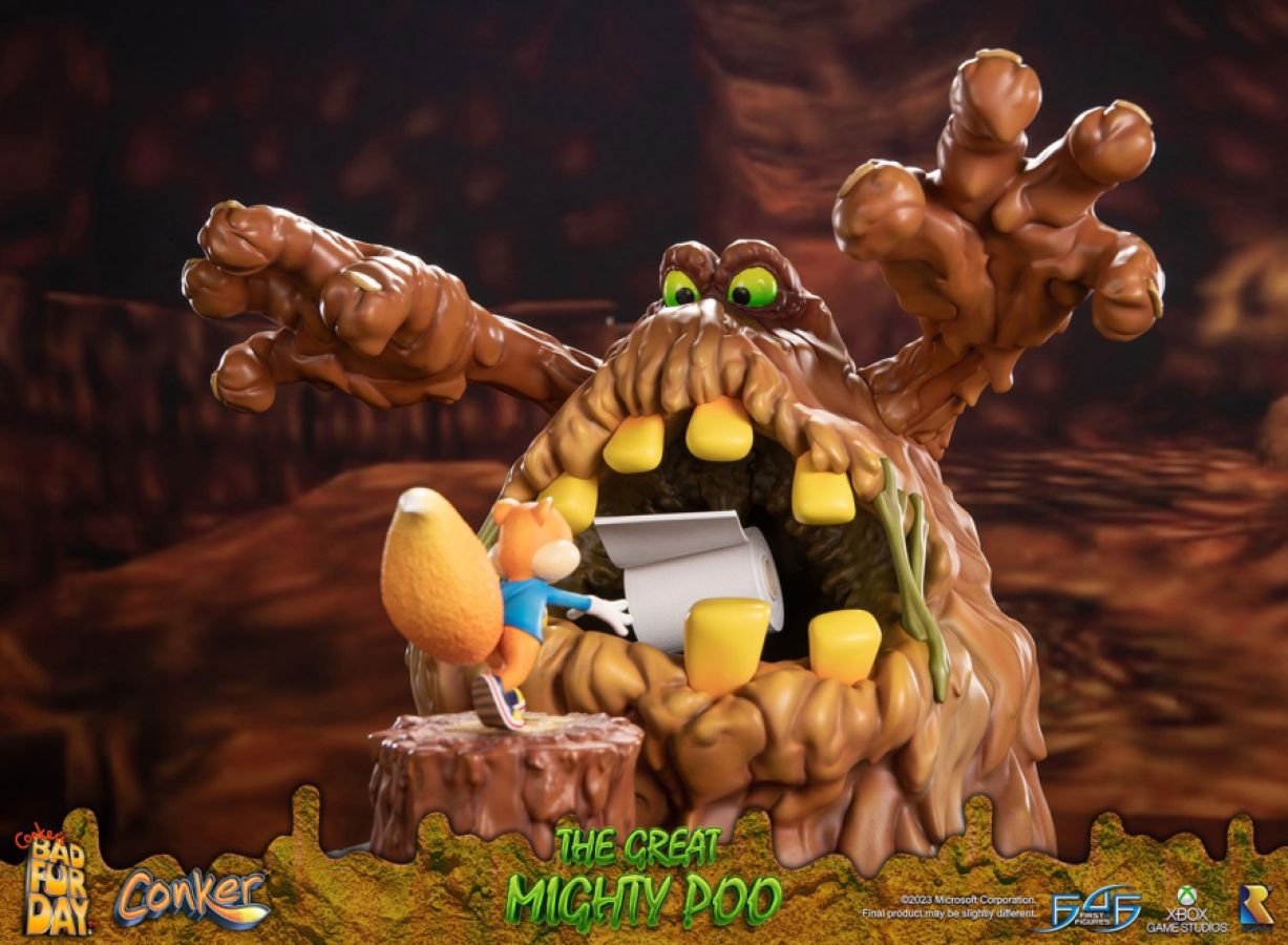 Conker's Bad Fur Day - The Great Mighty Poo Statue