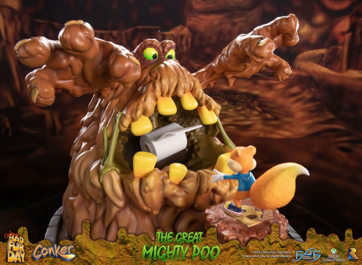 Conker's Bad Fur Day - The Great Mighty Poo Statue