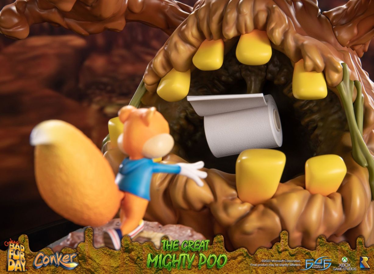 Conker's Bad Fur Day - The Great Mighty Poo Statue