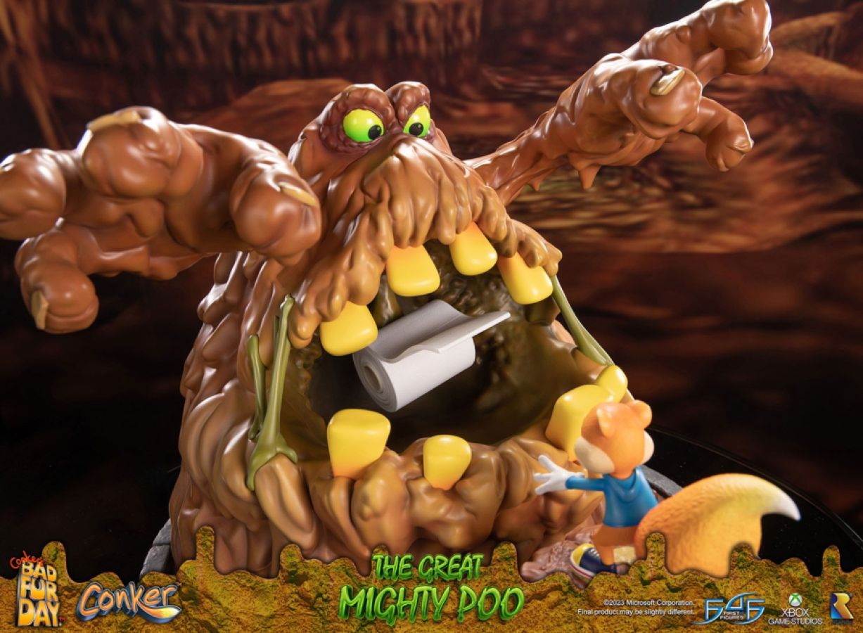 Conker's Bad Fur Day - The Great Mighty Poo Statue