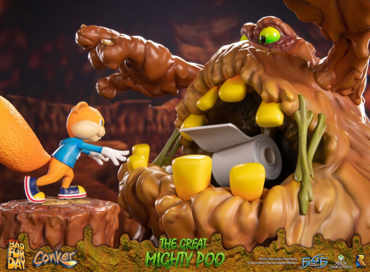 Conker's Bad Fur Day - The Great Mighty Poo Statue