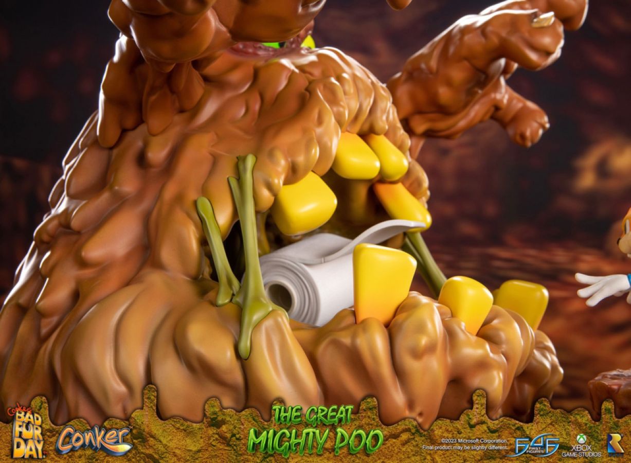 Conker's Bad Fur Day - The Great Mighty Poo Statue