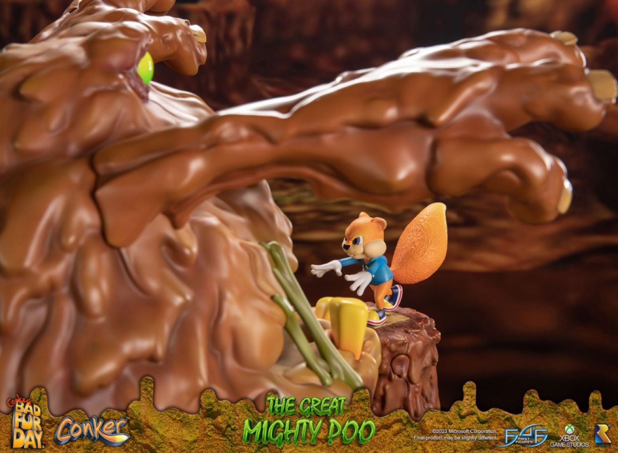 Conker's Bad Fur Day - The Great Mighty Poo Statue