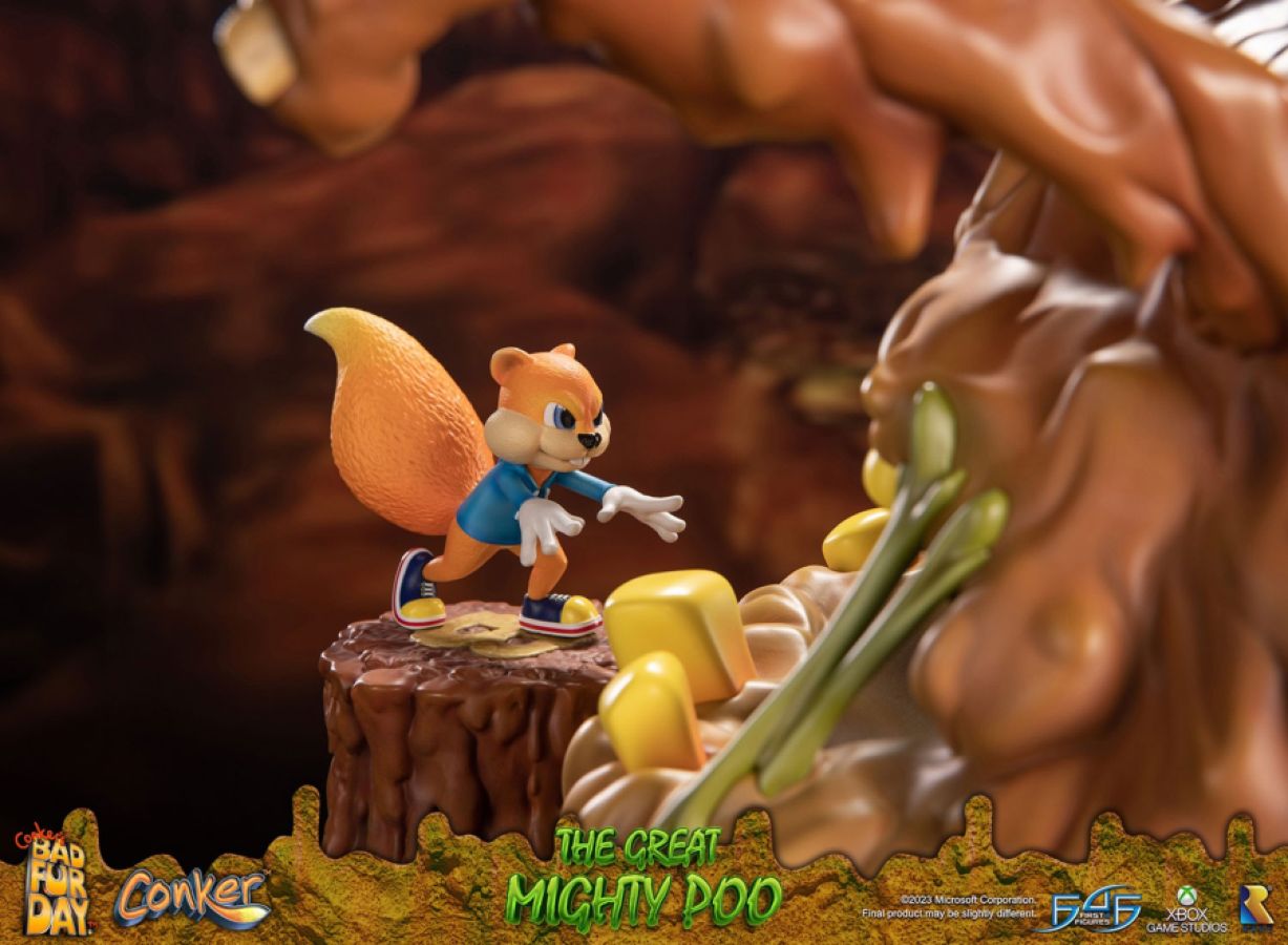 Conker's Bad Fur Day - The Great Mighty Poo Statue