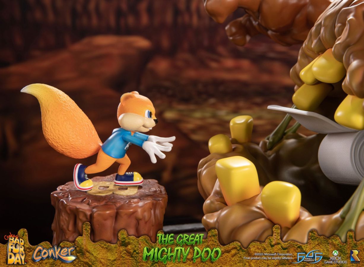 Conker's Bad Fur Day - The Great Mighty Poo Statue