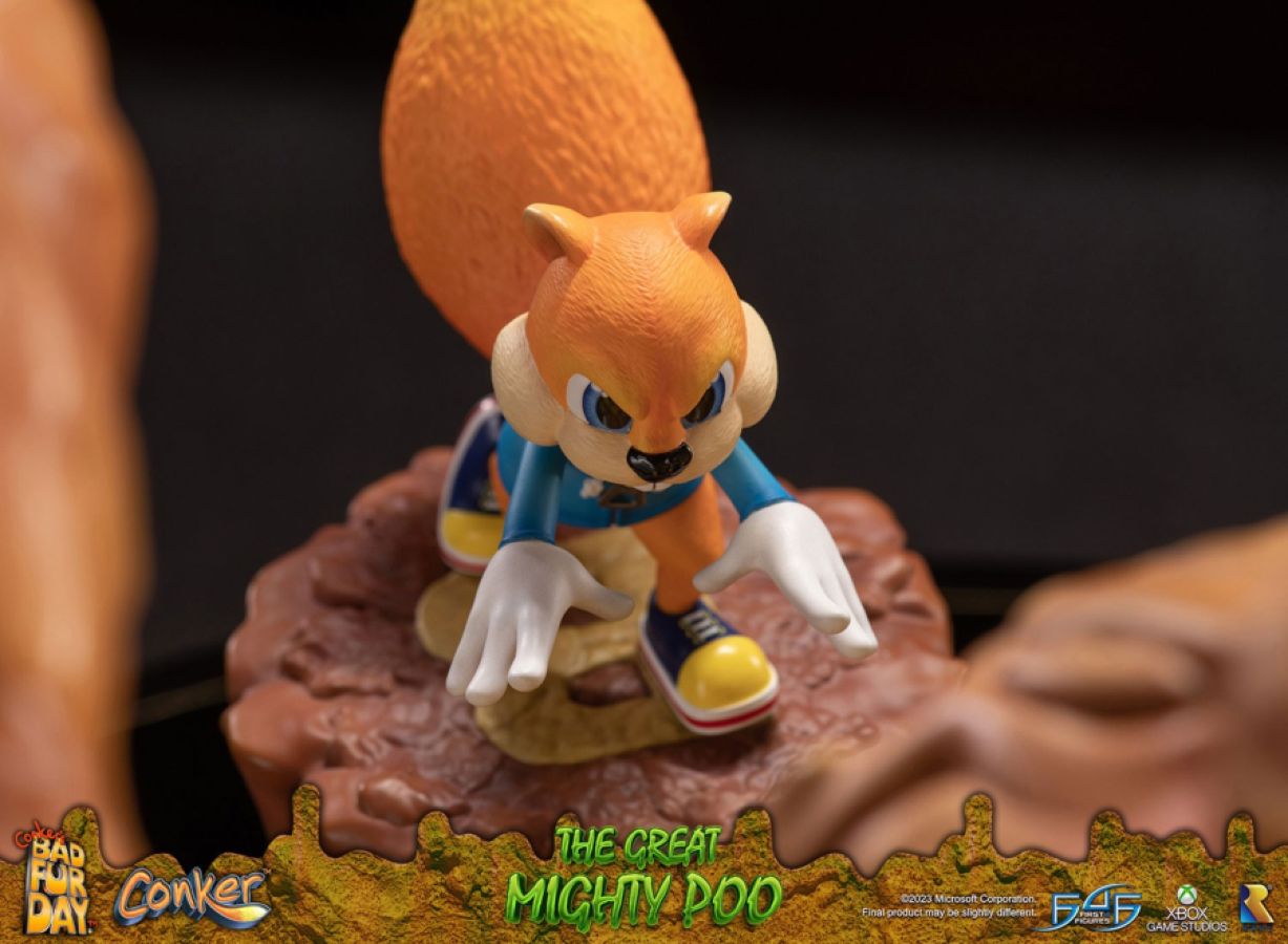 Conker's Bad Fur Day - The Great Mighty Poo Statue