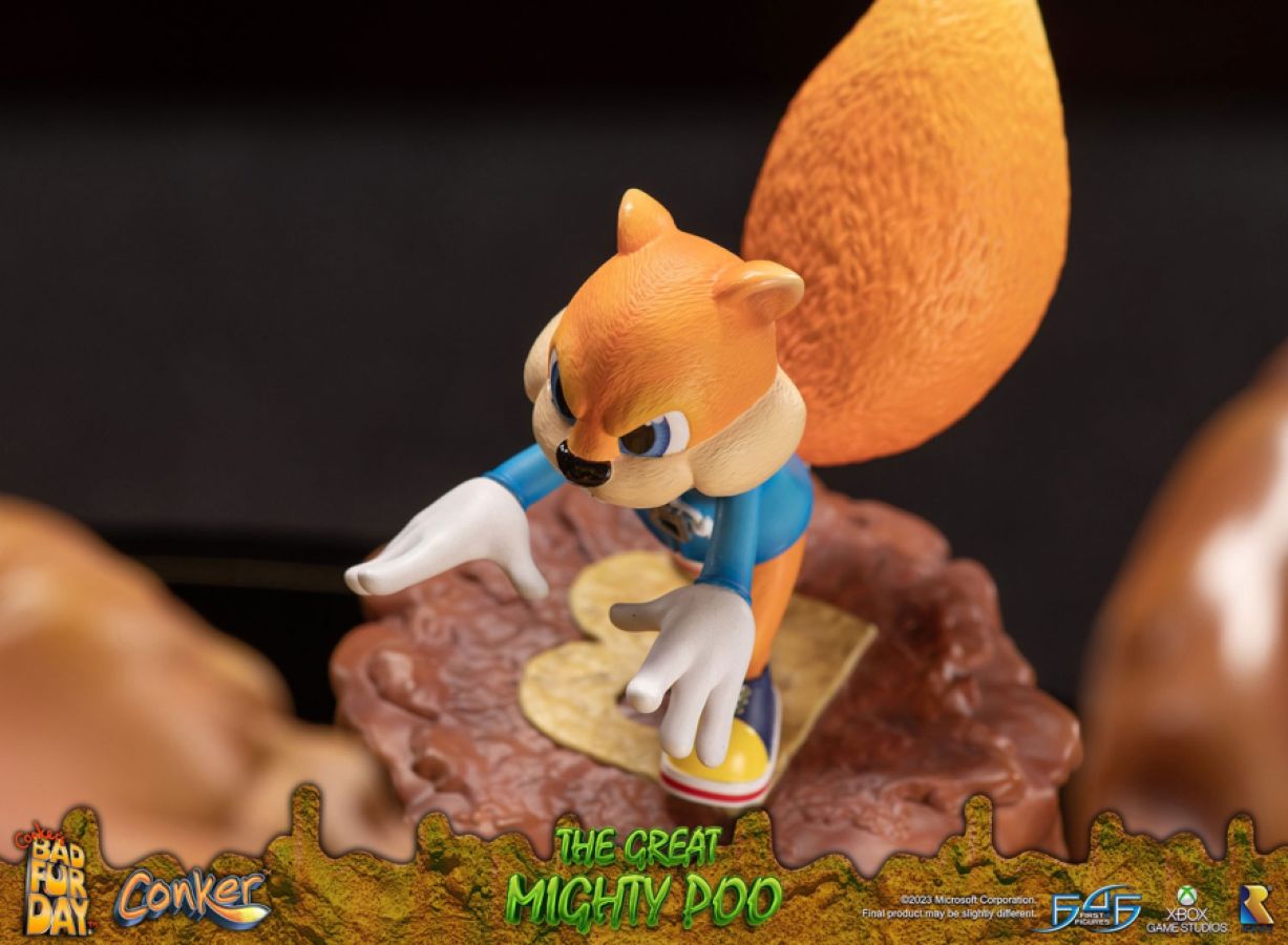 Conker's Bad Fur Day - The Great Mighty Poo Statue