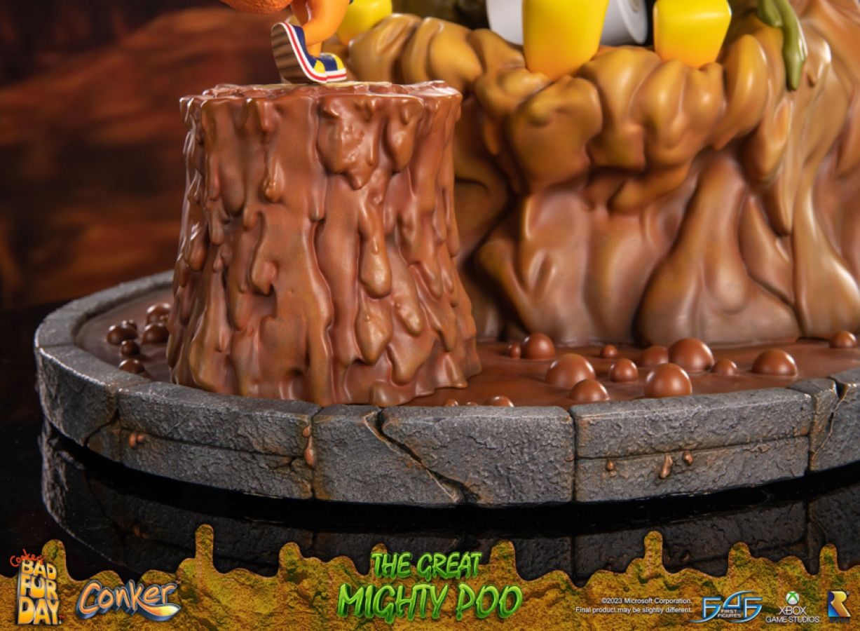 Conker's Bad Fur Day - The Great Mighty Poo Statue