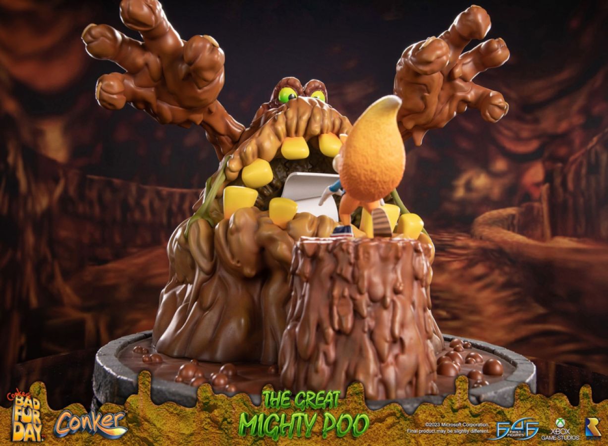 Conker's Bad Fur Day - The Great Mighty Poo Statue