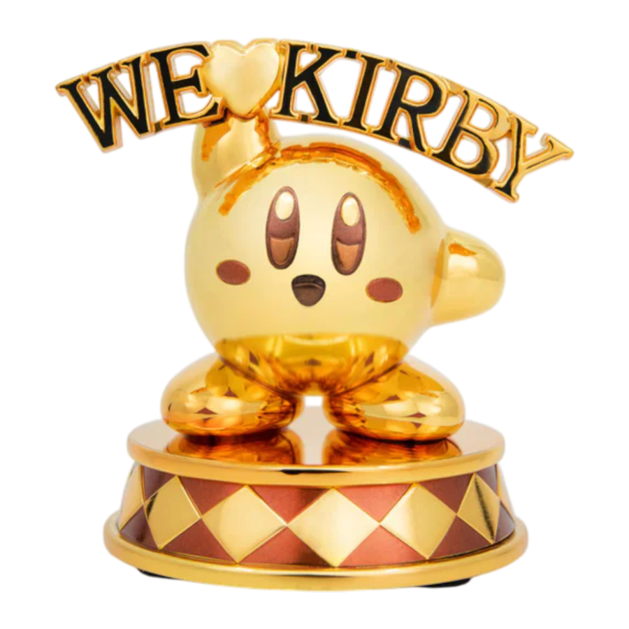 Kirby - We Love Kirby Diecast Statue [Gold Version]