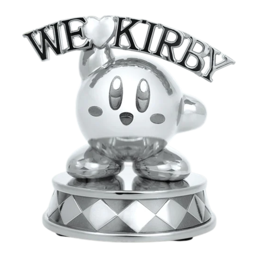 Kirby - We Love Kirby Diecast Statue [Silver Version]