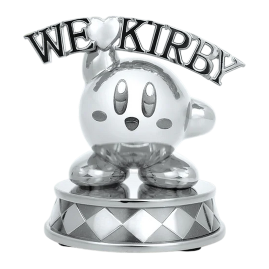 Kirby - We Love Kirby Diecast Statue [Silver Version]