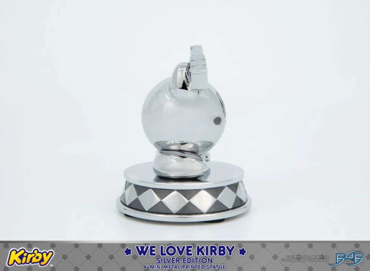 Kirby - We Love Kirby Diecast Statue [Silver Version]