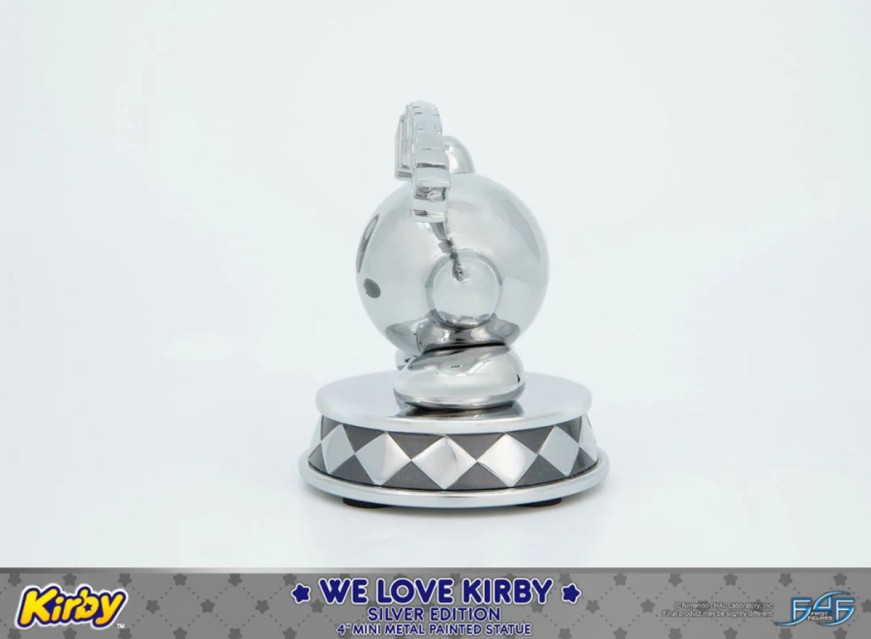 Kirby - We Love Kirby Diecast Statue [Silver Version]