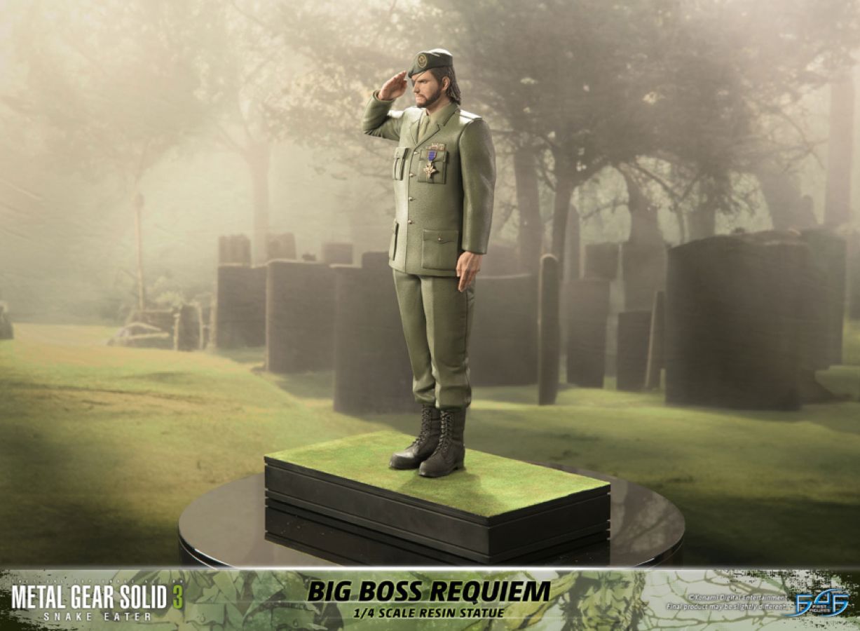 Metal Gear Solid 3: Snake Eater - Big Boss Requiem 1:4 Statue