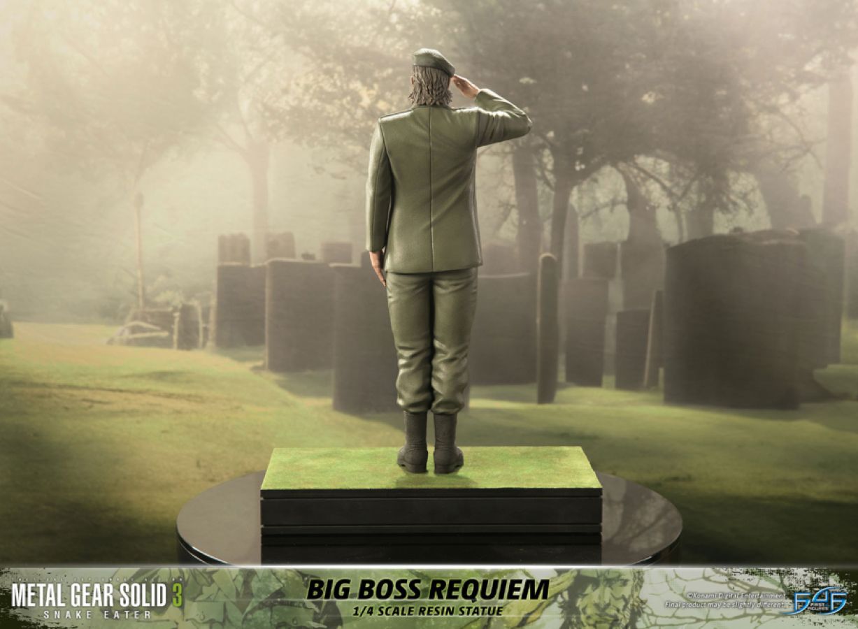 Metal Gear Solid 3: Snake Eater - Big Boss Requiem 1:4 Statue