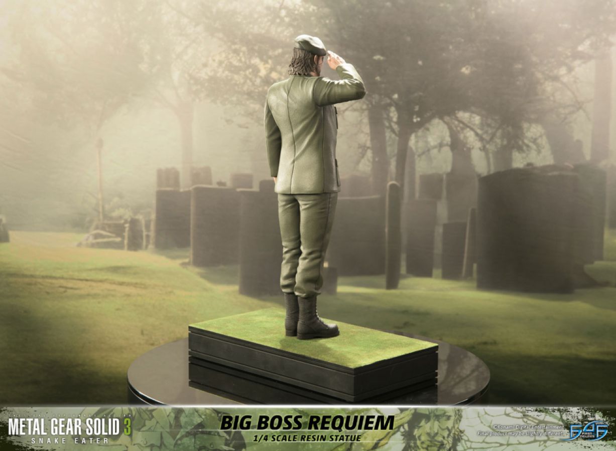 Metal Gear Solid 3: Snake Eater - Big Boss Requiem 1:4 Statue